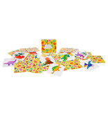 Mini memo game dino, 28cards, 5x5cm