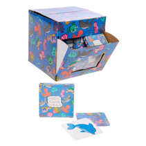 Mini memo game sea animals, 28cards, 5x5cm