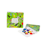 Mini memo game voetbal, 28cards, 5x5cm