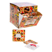 Mini memo game piraat 28cards, 5x5cm