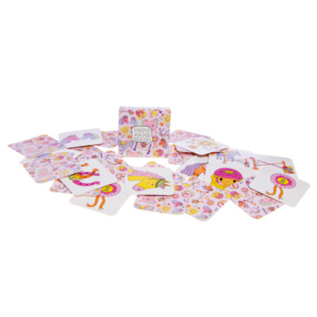 Mini memo game horses, 28cards, 5x5cm