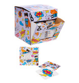 Mini memo game superhero, 28cards, 5x5cm