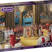 Falcon puzzel de Kroning van de koning 1000 stukjes