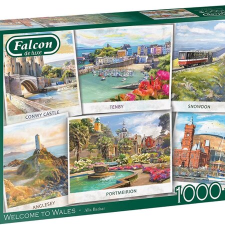 Falcon puzzle Welcome to Wales 1000 pieces