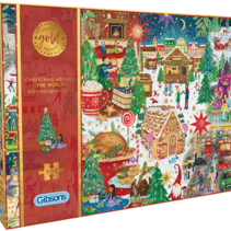 Gibson's Christmas Around the World, 500 Pieces