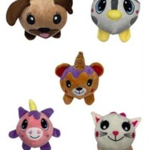 Plush Ø10cm Animal Babies 5ass.