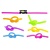 NEON 30cm Power Cords 6 assorted