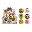 Animal balls 6cm soft 24 in display