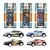 Pull-Back Die cast 6cm car set 4 pieces in blister box