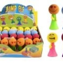 Springender 9cm Smiley 24 im Display verschiedene Sorten