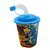 3D Drinking Cup with Lid and Straw - Dino