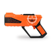 Seifenblasenpistole orange 18x7x29cm