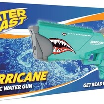 Electric rechargeable water pistol, green, 40x5x19cm