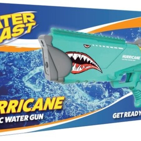 Electric rechargeable water pistol, green, 40x5x19cm