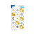 Funny Products sticker sheet Gold 20x10cm