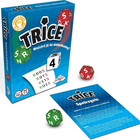 Trice Dice Word Game 14x11x3cm