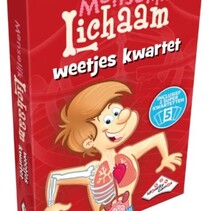 Menselijk Lichaam Kwartet voor kinderen 13x10x3cm
