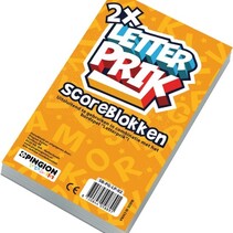 Letter prick score pad 2 pieces