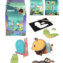 Insect Magic Colour Scratch Art Set 4