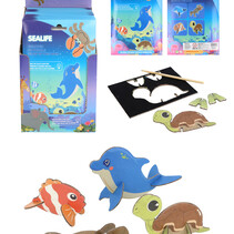 Magic Colour Scratch Eco Set Sealife 13x20cm