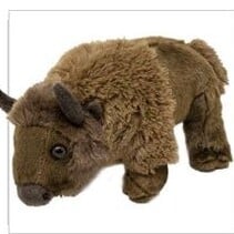 Pluche Bizon 20cm