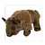 Pluche Bizon 20cm