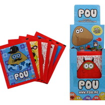 POU stickers in pack - 50 pieces in display