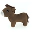 Pluche veulen 12cm