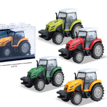 Druckguss-Traktor 10x4x6cm verschiedene Farben stapelbar