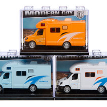 48 / 5.000 Die Cast Camper 10x4x5cm verschiedene Farben stapelbar