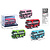 Die Cast Dubbel Dekker 10x4x6cm ass. kleuren stapelbaar