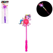 Leuchtstab 38cm Einhorn 2 sortiert