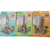 3D Puzzel 24x15cm Pisa, Vrijheidsbeeld, Eiffeltoren