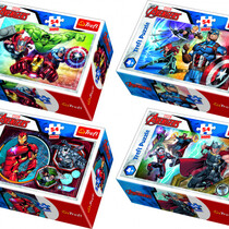 Mini Puzzle 54 Teile - Marvel Avengers 9x6,5x4cm