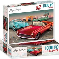 Puzzel 1.000 stuks Amy Design - Vintage Cars