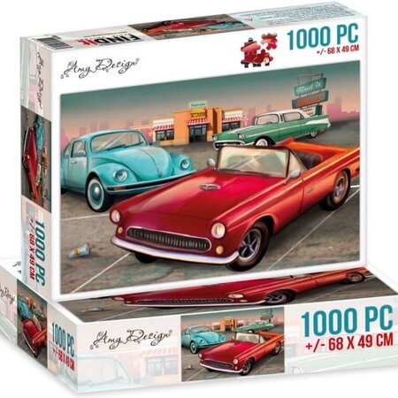 Puzzle 1.000 Teile Amy Design - Oldtimer