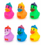 Eendjes met Pet 6 assorti 5cm - 144 stuks in zak