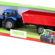 Traktor Muldenkipper blau 48cm