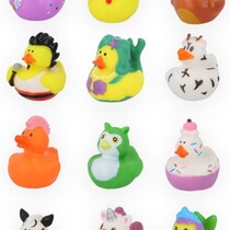 Eendjes 12ass. Animals motives 5cm