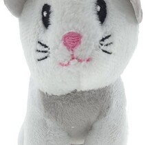 Pluche kitten 12cm