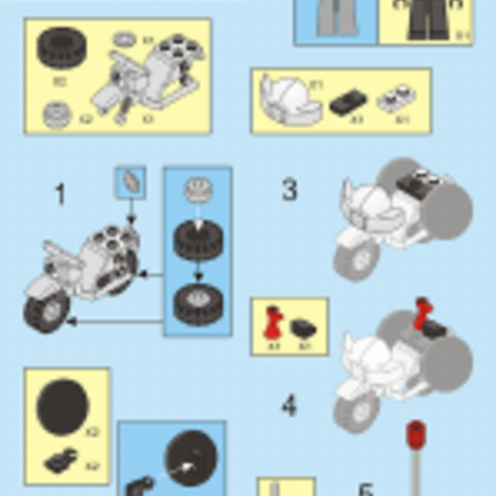 sluban Anti-oproer/Motorfiets