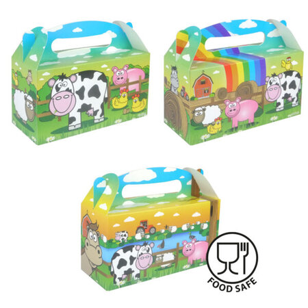Menubox farm 22.5x9.5x12cm