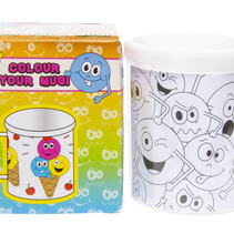 Color your own cup Emoji 10.5x8x10cm