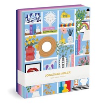 Galison Puzzle 1000 Teile - Jonathan Adler Shelfie