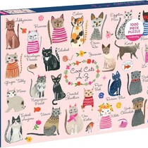 Galison Puzzle 1000 Pieces – Cool Cats