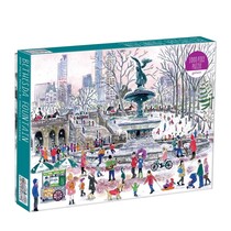 Galison Puzzle 1000 Teile - Bethesda-Brunnen