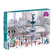 Galison Puzzle 1000 Pieces - Bethesda Fountain