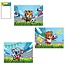 Animal Football 12pcs. puzzle 8.5x12cm 4ass