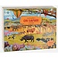 Puzzle mit 1000 Teilen – Safari-Wildtiere