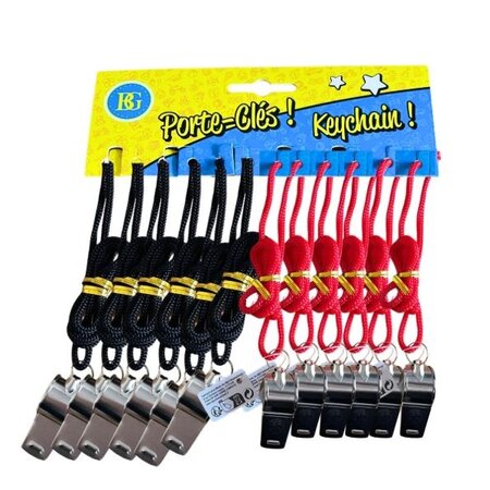 Keyring whistles 4.5x2x2cm